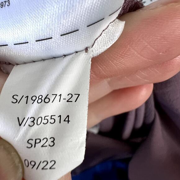 Athleta Brooklyn Mid Rise Ankle Pant Mauve Purple Stretch Pull On Pockets 16 - Picture 8 of 8